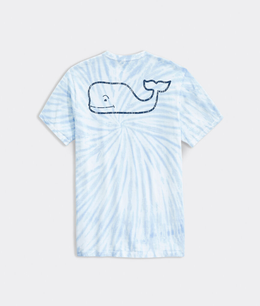 Tie-Dye Vintage Whale Short-Sleeve Pocket Tee