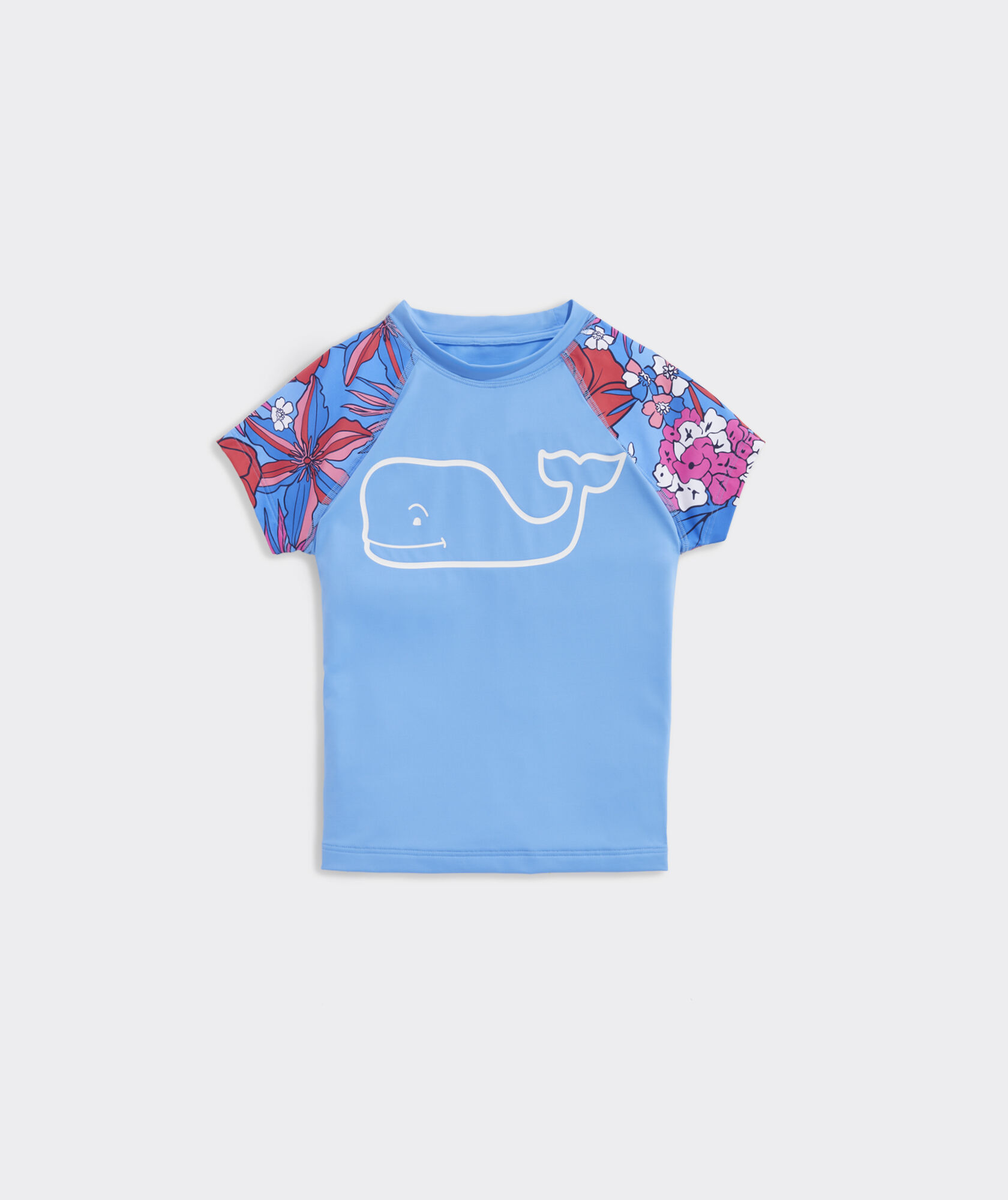 Girls' Chilmark Floral Short-Sleeve Swim Shirt