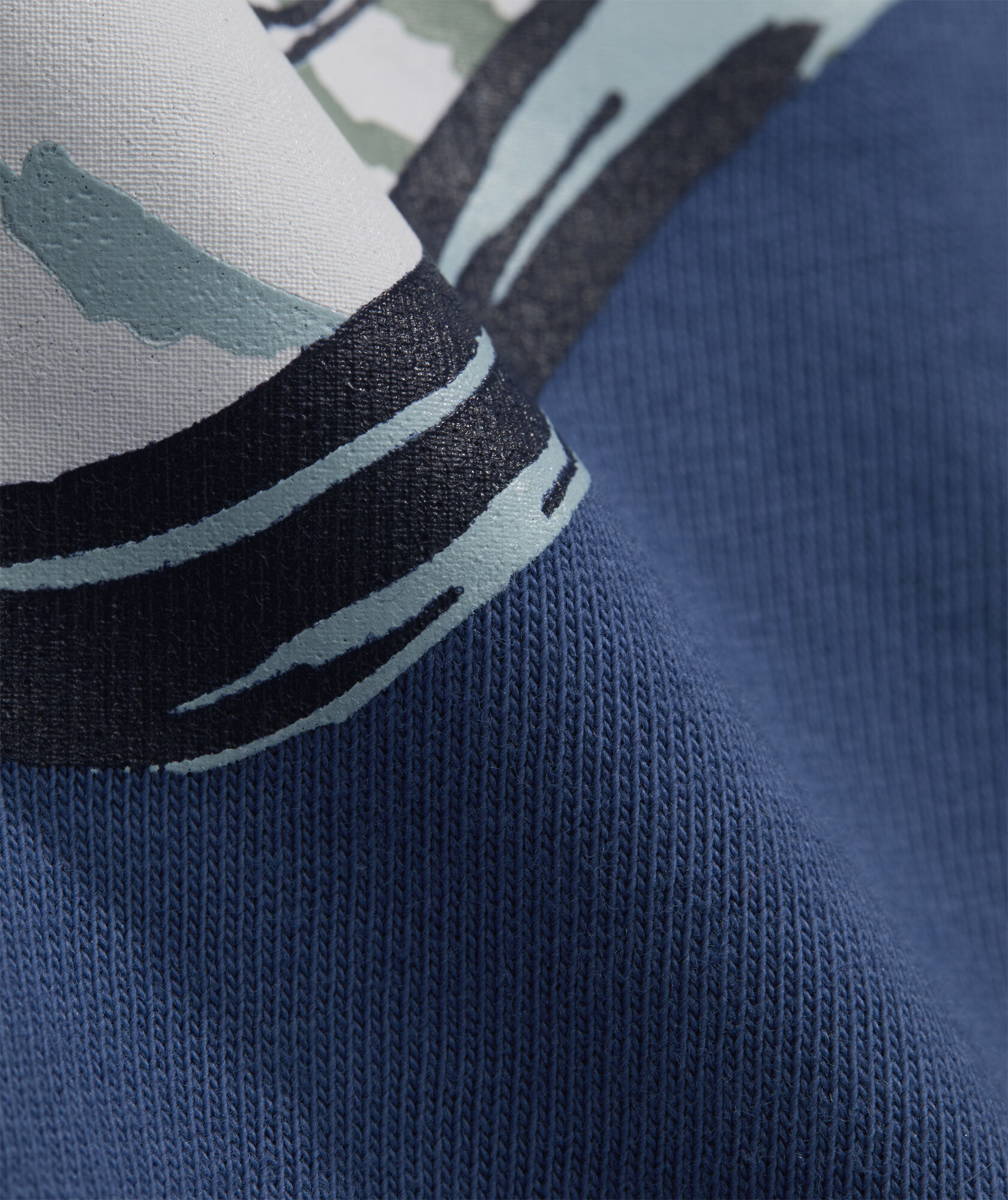 Painted Ski Goggles Long-Sleeve Pocket Tee