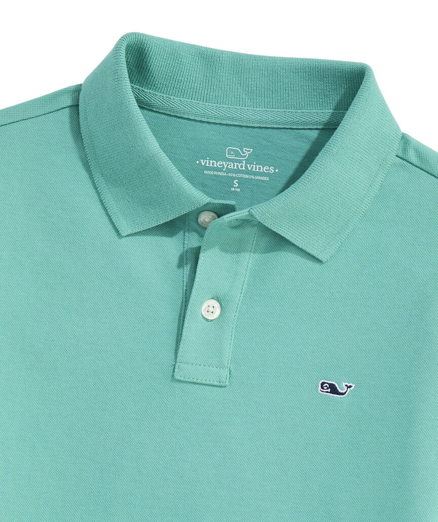 OUTLET Boys' Classic Stretch Pique Polo