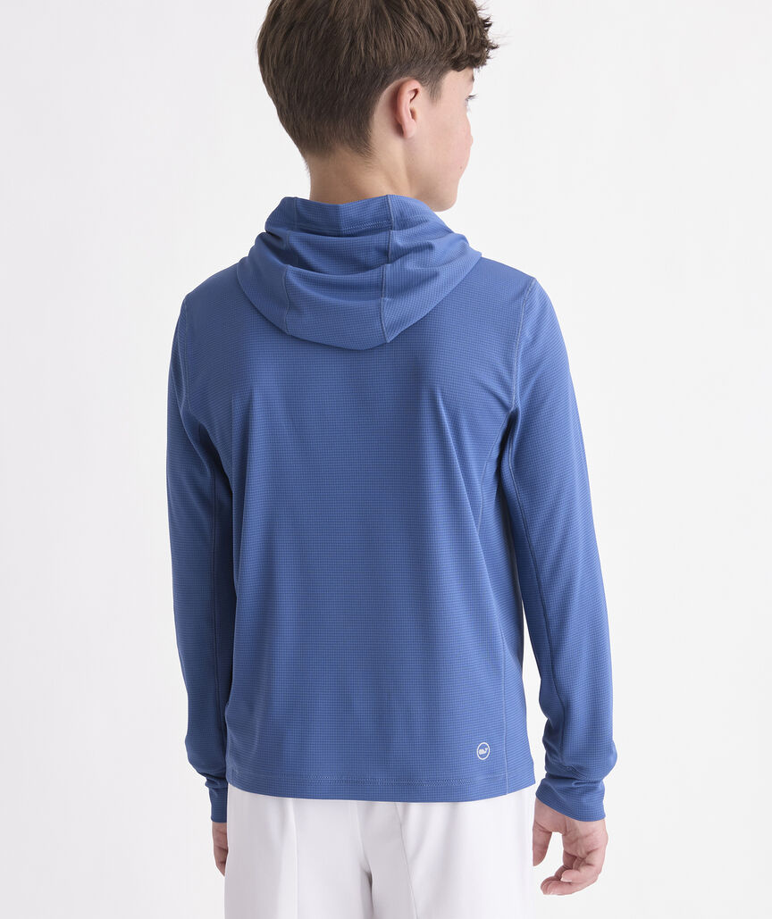 Boys' Sun Tech Hoodie Tee
