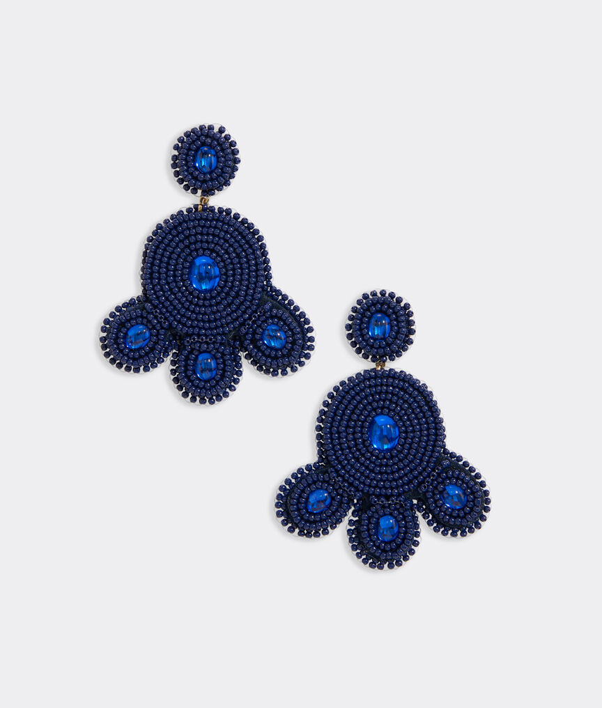 Beaded Statement Earring