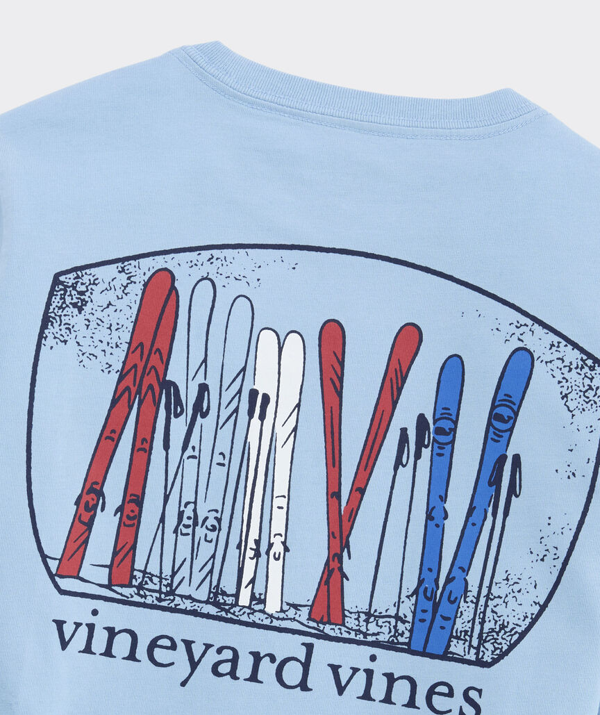 Boys' Whale Ski Team Long-Sleeve Tee