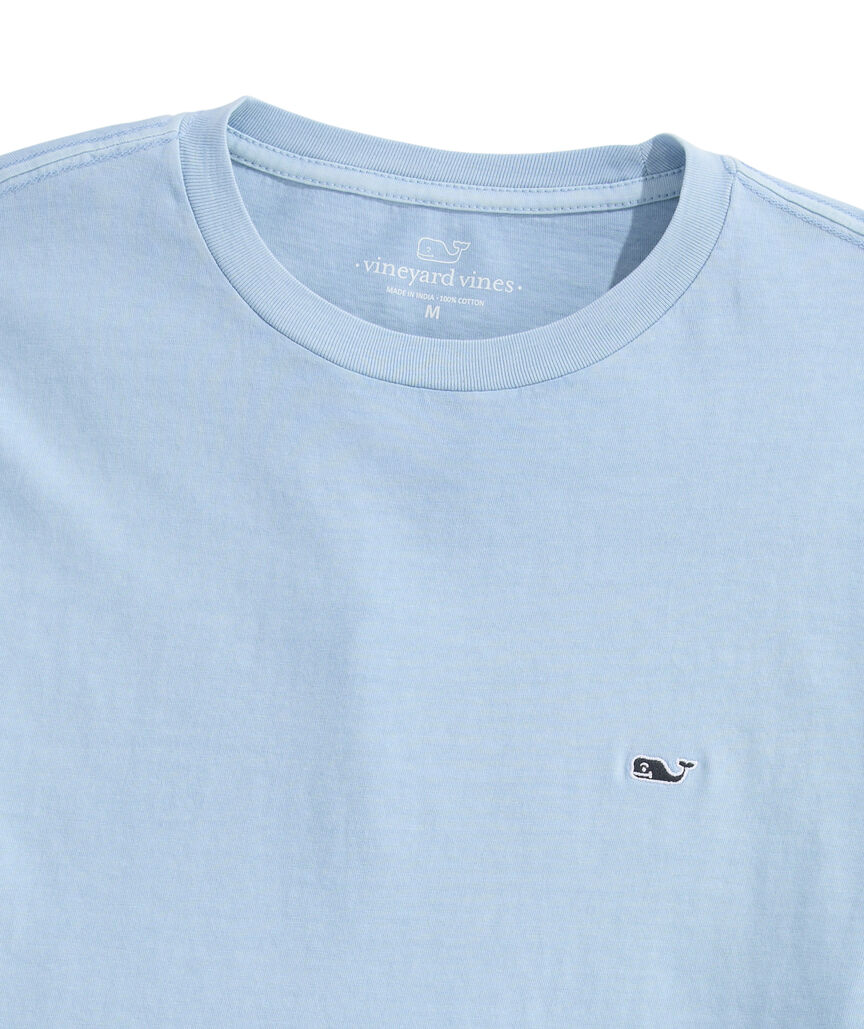 OUTLET Sunwashed Whale Embroidered Short-Sleeve Tee