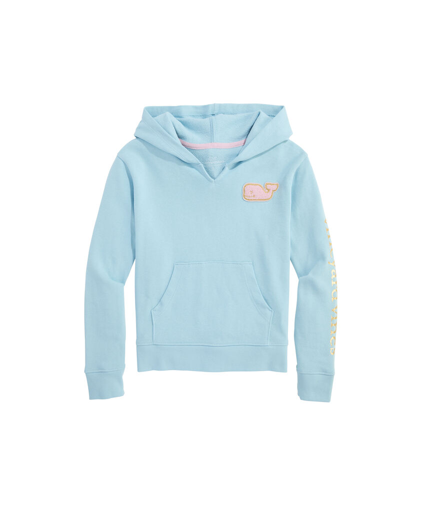 OUTLET Girls' Chenille Patch Hoodie