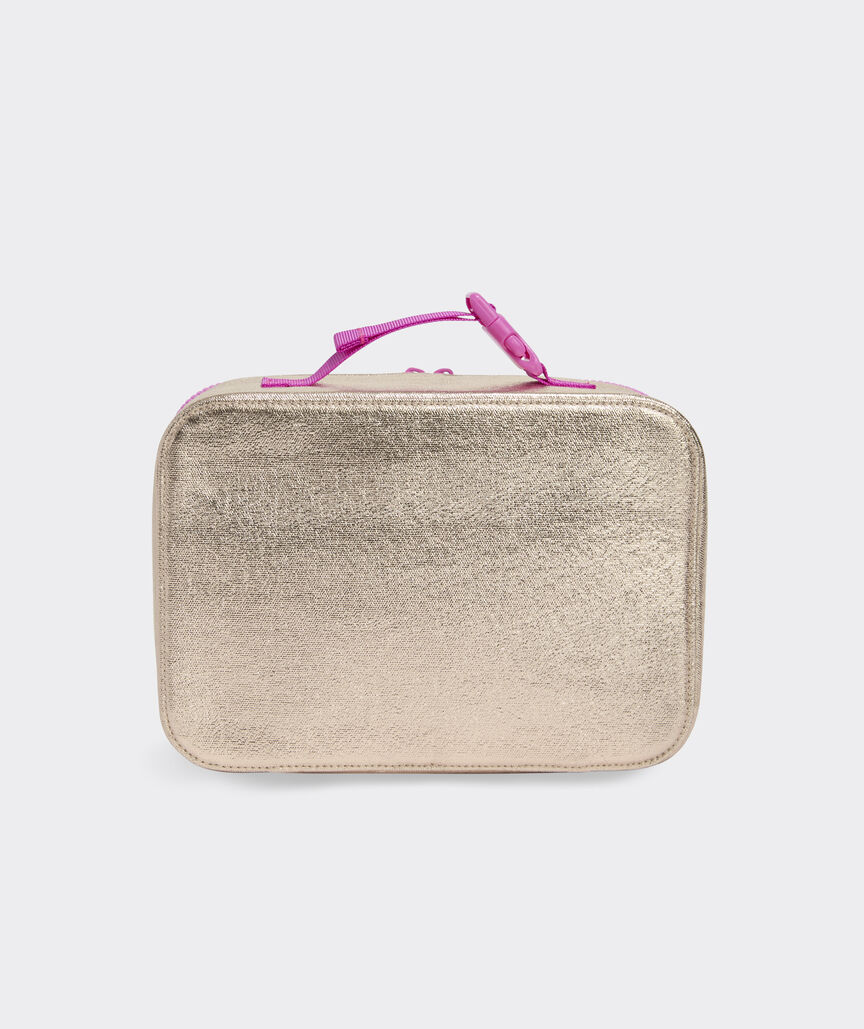 Girls' Metallic Lunch Box