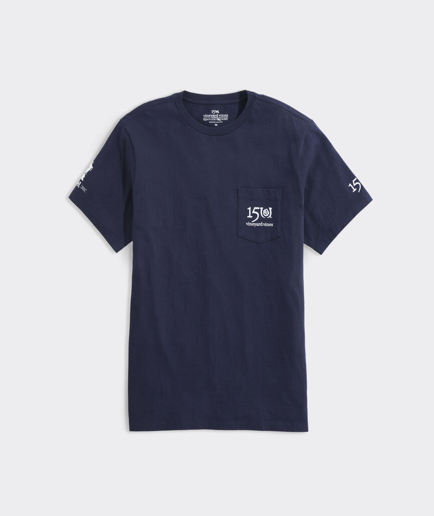 Kentucky Derby 150th Logo Short-Sleeve Pocket Tee