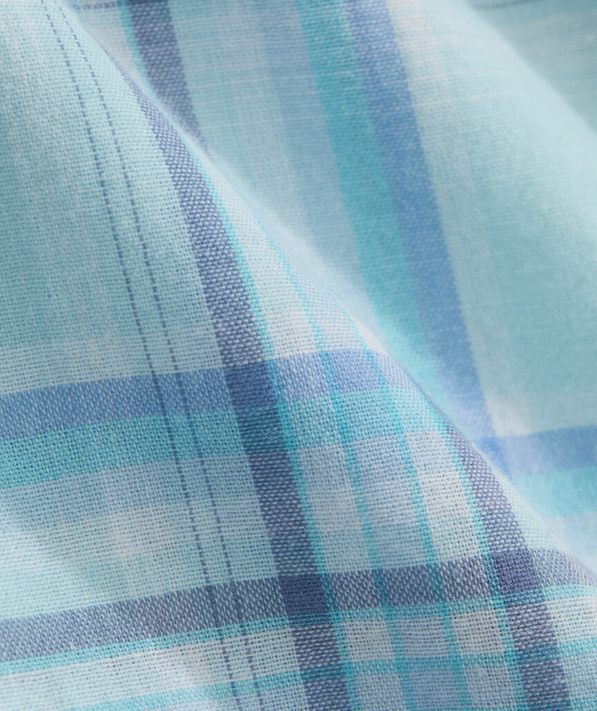 Boys' Cotton Bungalow Plaid Short-Sleeve Shirt