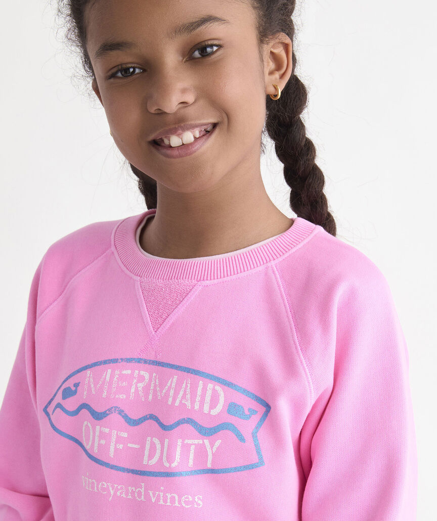 Girls’ Surf Terry Sweatshirt