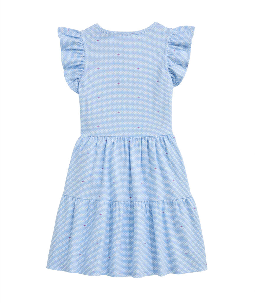 OUTLET Girls' Micro Whales Tee Dress