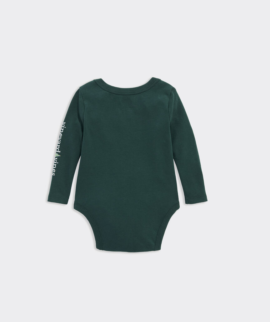 Baby Santa Whale Body Suit