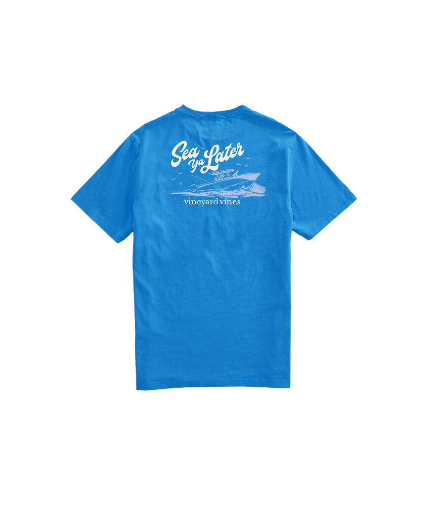OUTLET Sea Ya Later Short-Sleeve Pocket Tee