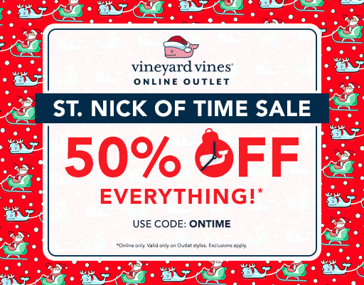 vineyard vines outlet 50% off everything promotion