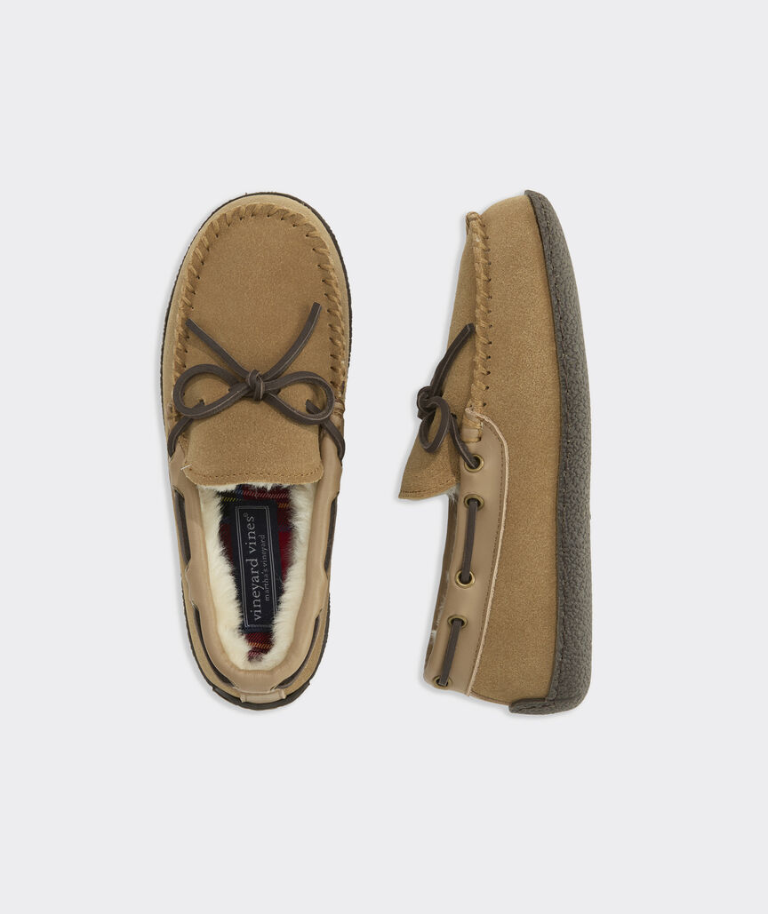 Boys' Suede Slippers