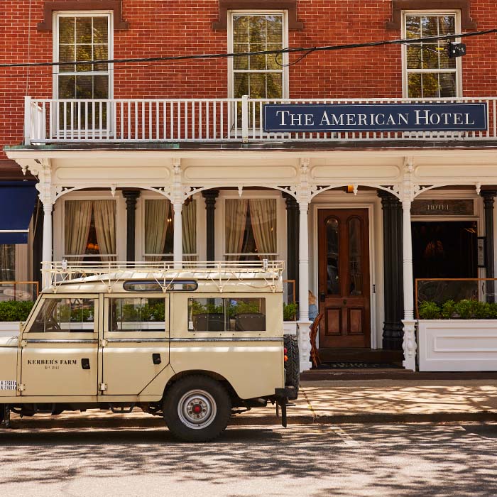 The American Hotel front