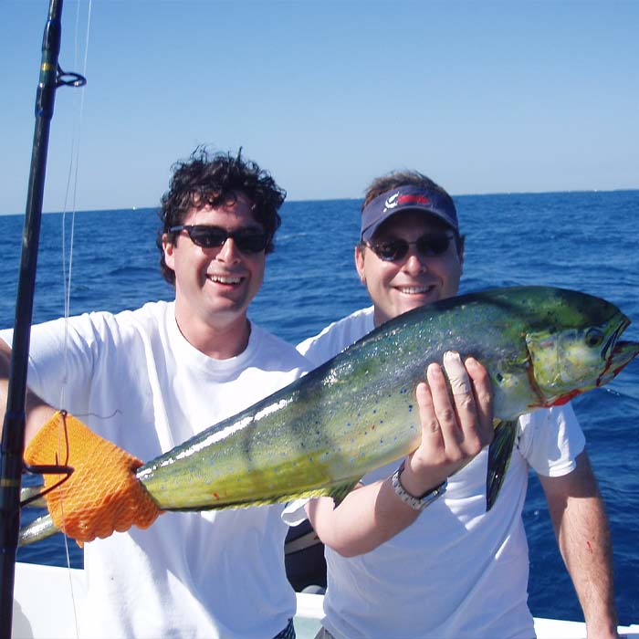 Ian Murray holding fish