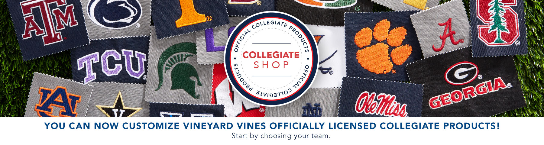 College Apparel from the Collegiate Shop at vineyard vines
