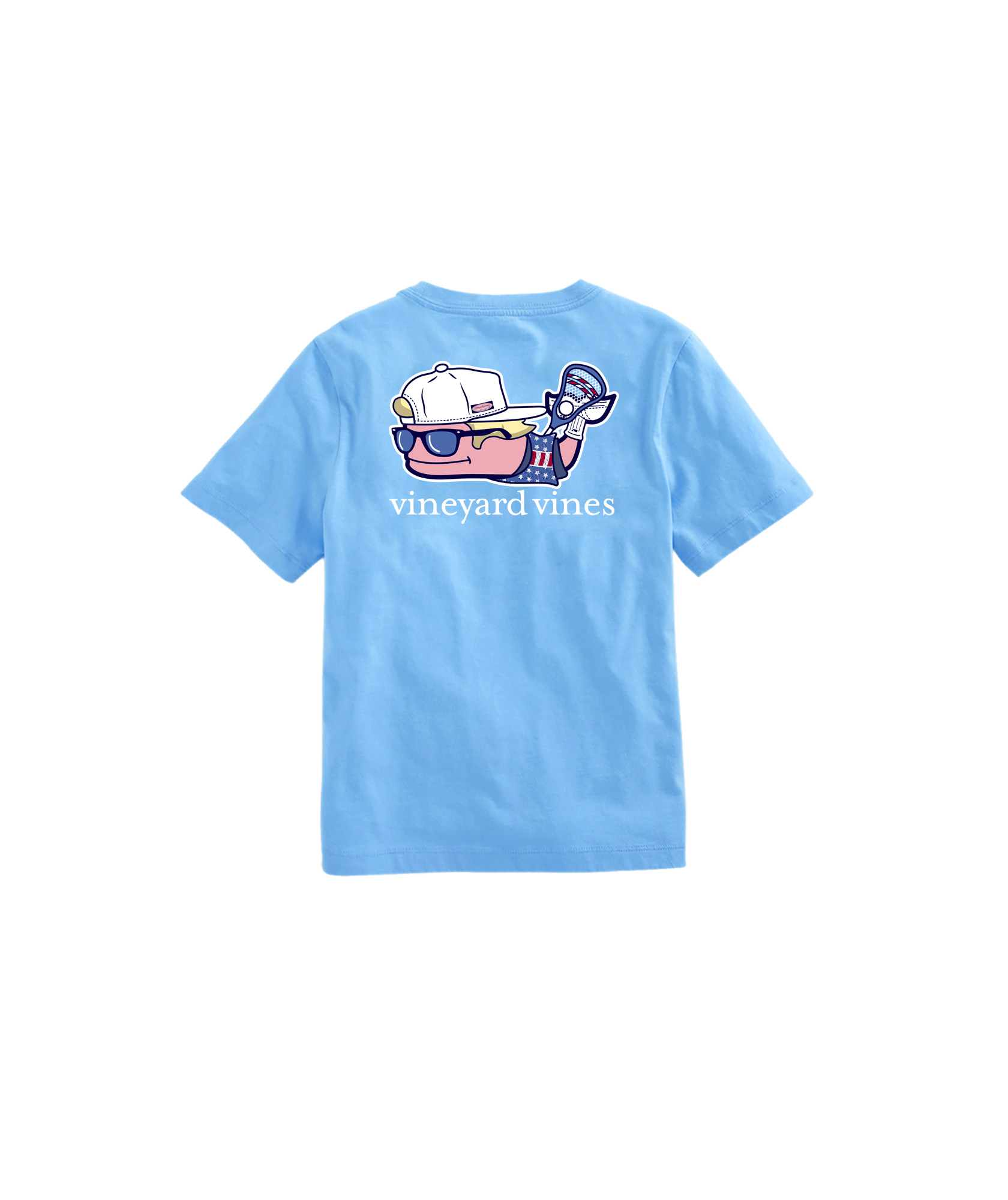 OUTLET Boys' Lacrosse Bro Whale Short-Sleeve Pocket Tee 