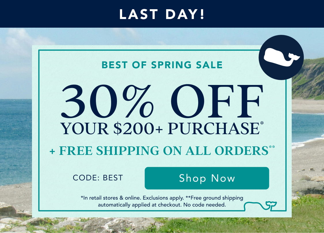 spend 200 dollars get 30 off free shipping