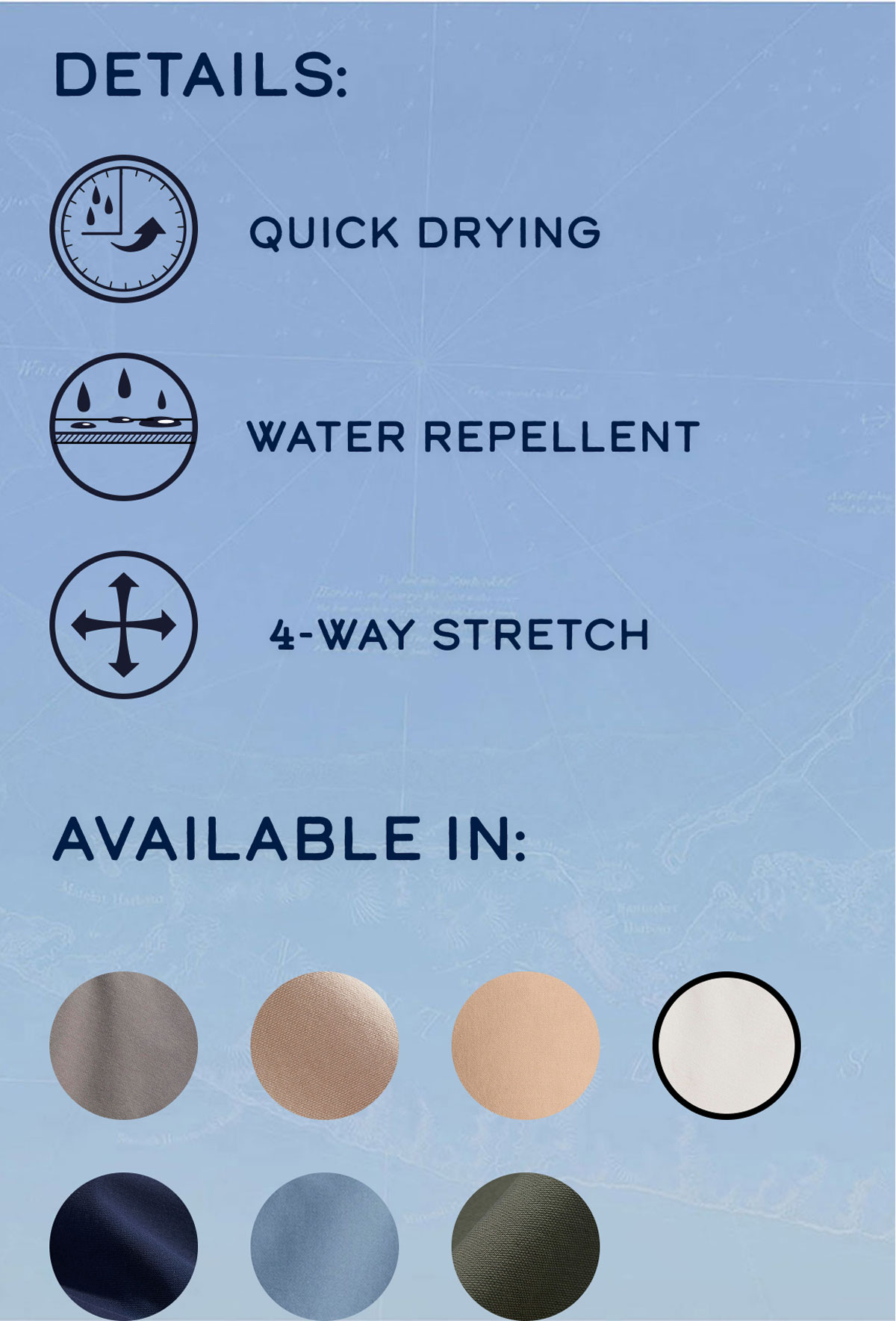 on the go pants details