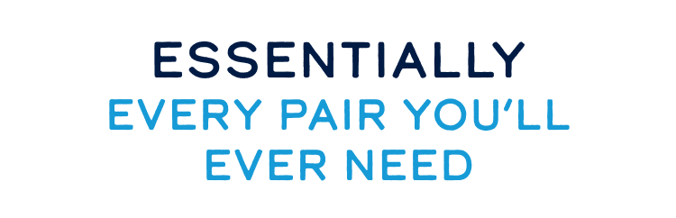 essentially every pair you'll ever need