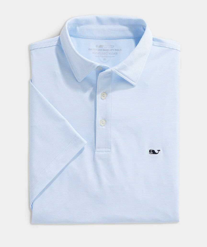 St. Jean Stripe Sankaty Performance Polo