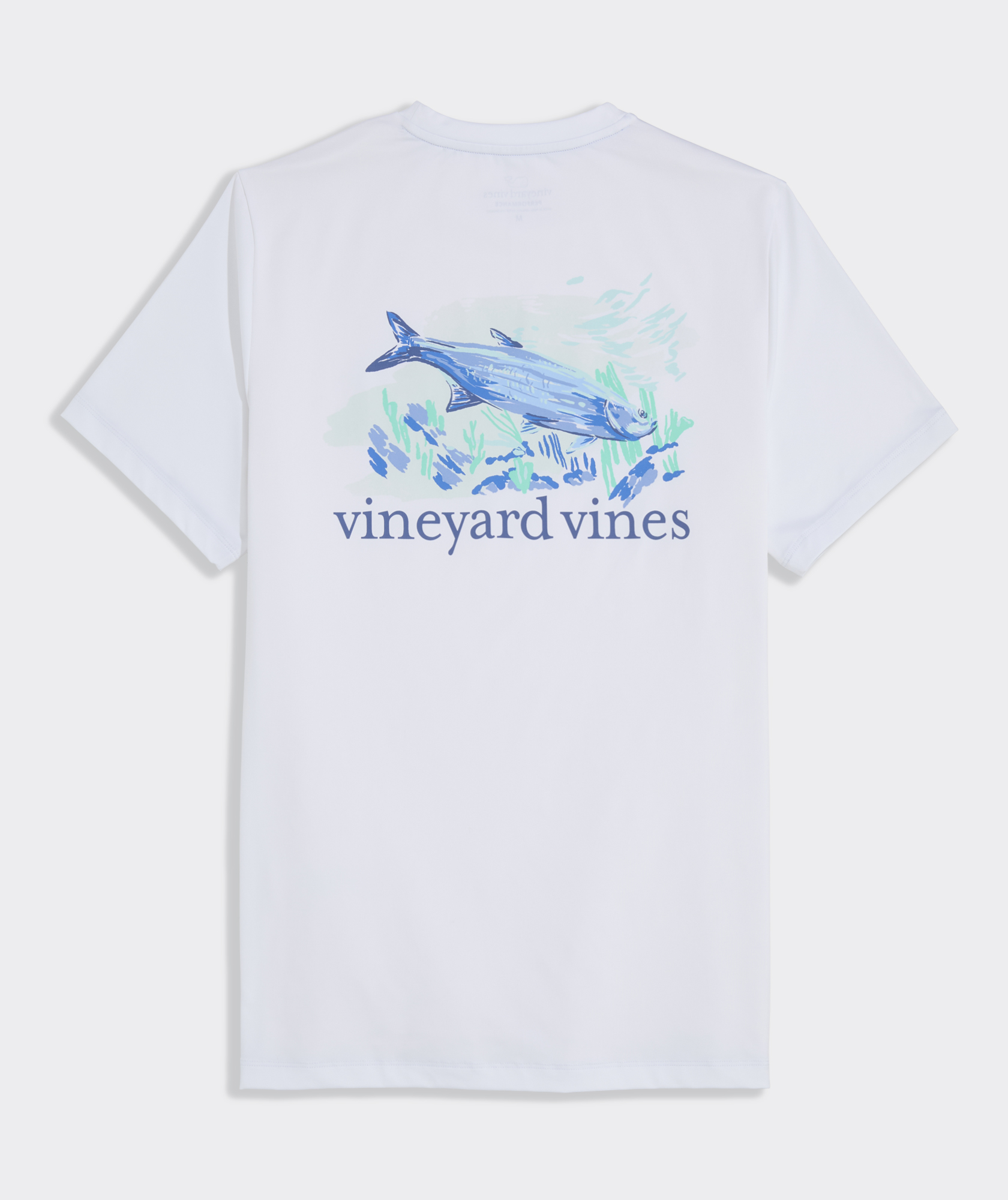 Performance Painted Tarpon Short-Sleeve Harbor Tee
