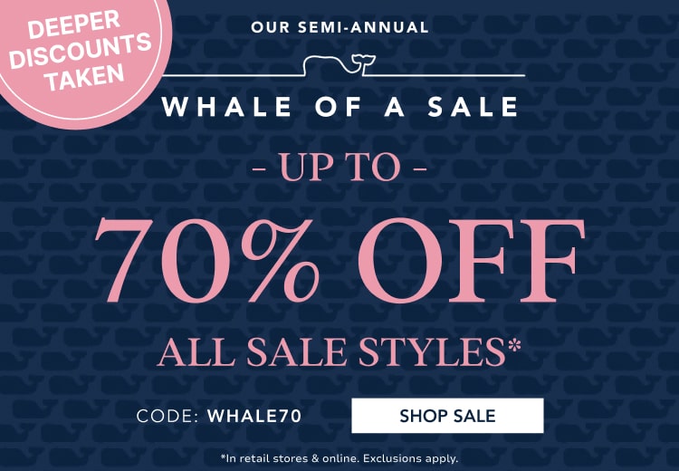 up to 70% off all sale styles