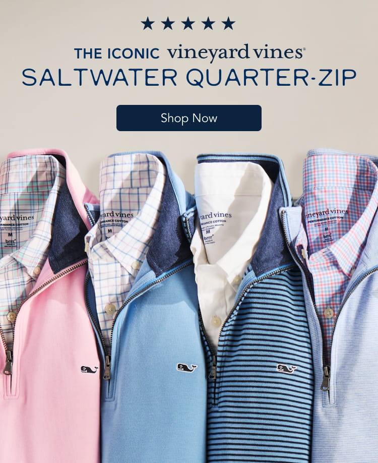saltwater quarter zip