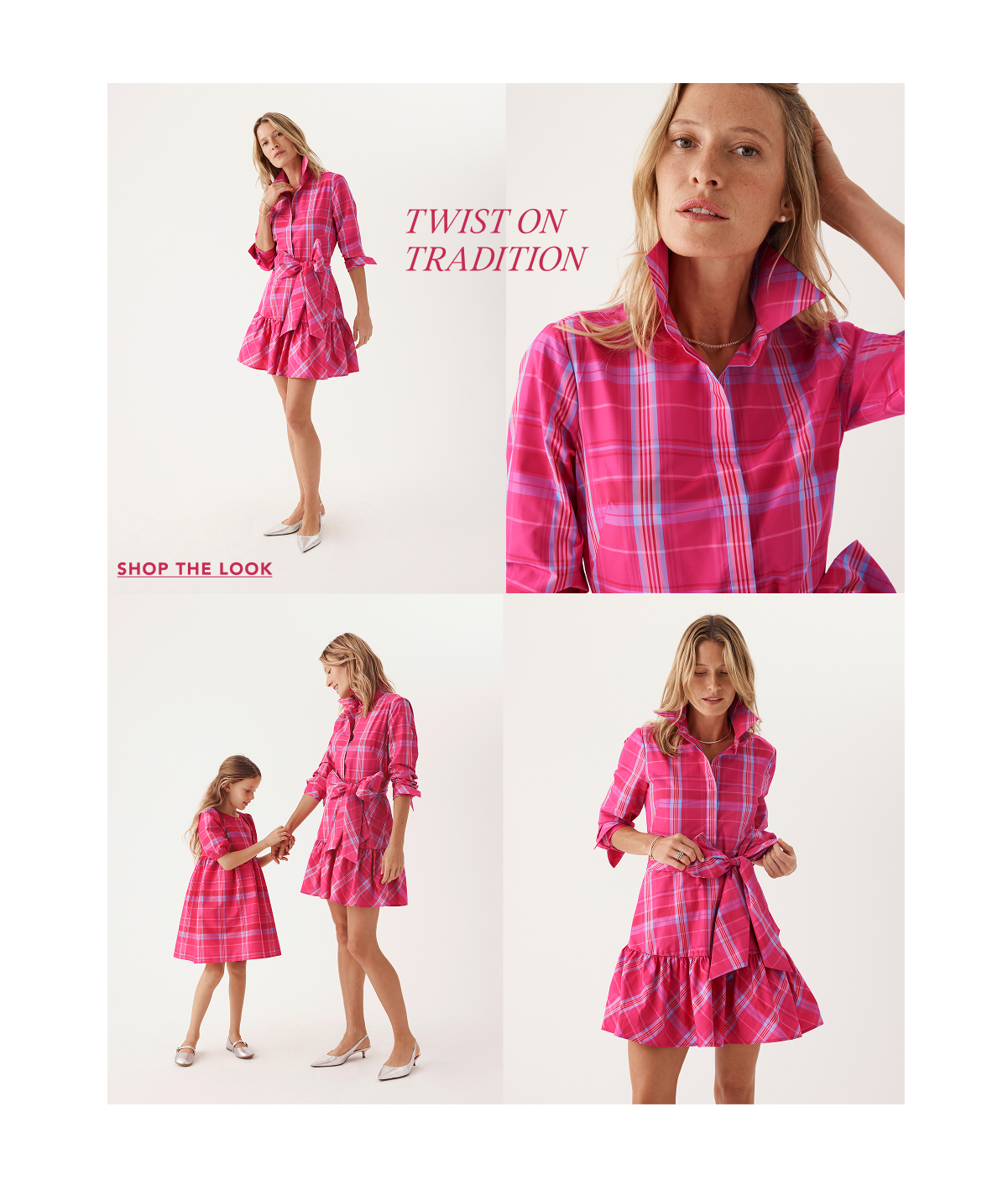 Anne Taffeta Shirtdress