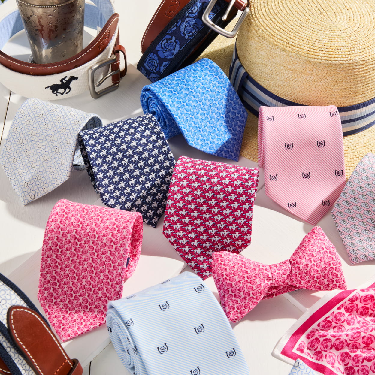 Derby accessories and ties