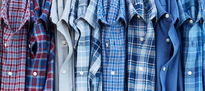 tech twill button downs