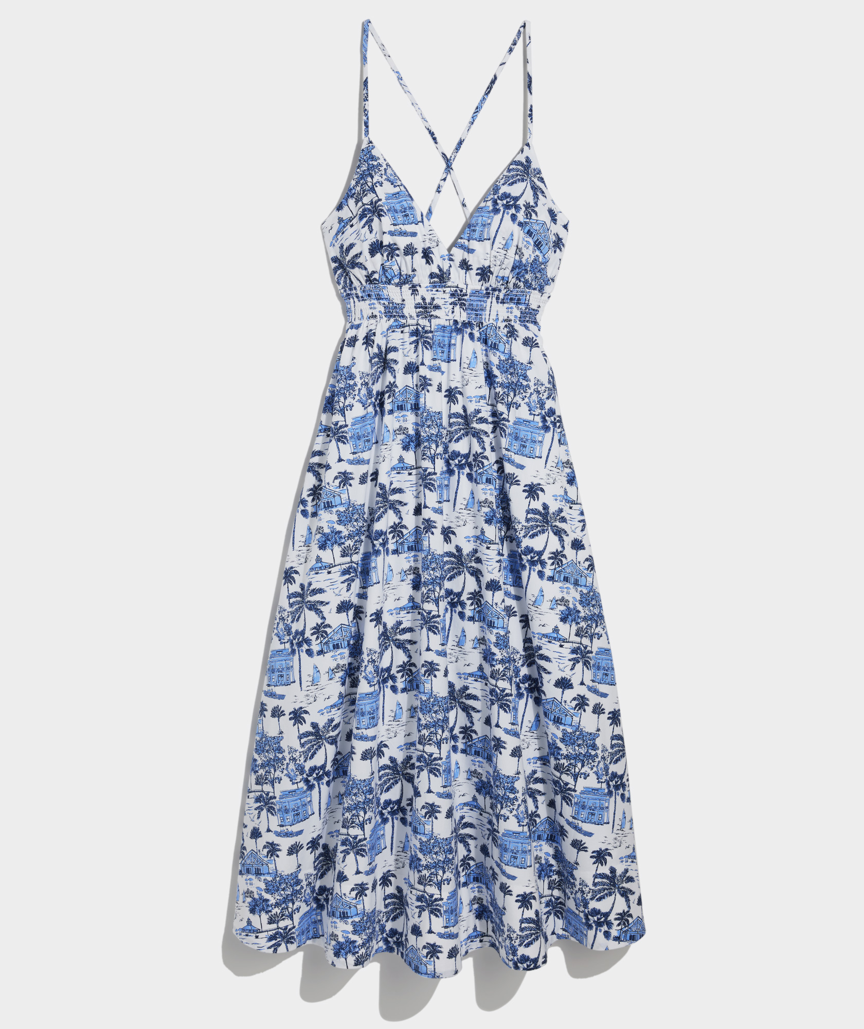 OUTLET Vineyard Toile Midi Dress