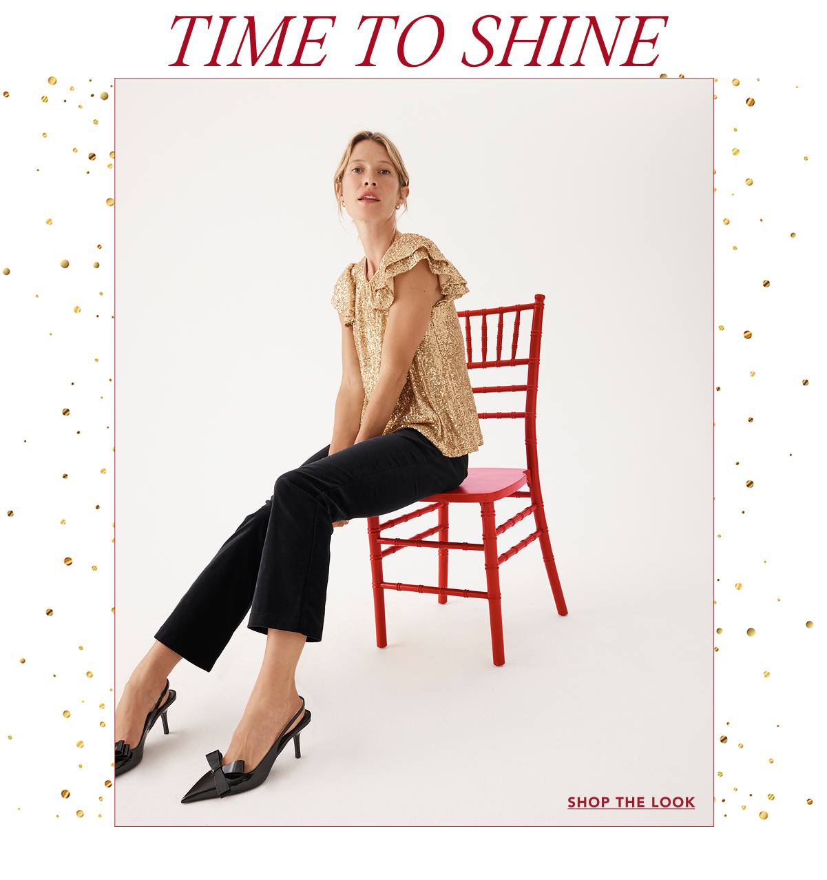 Annabella Sequin Top