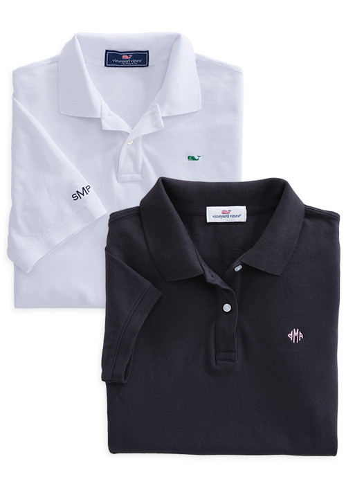 Make your mark. Introducing shirt & hat personalization!