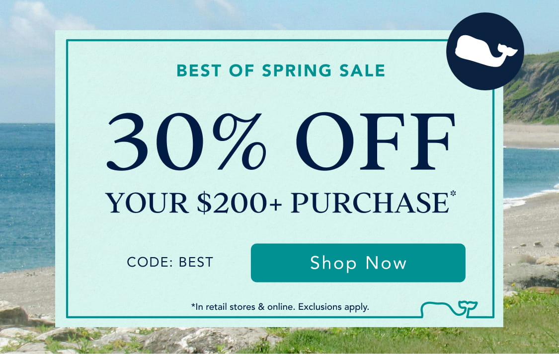 spend 200 dollars get 30 percent off