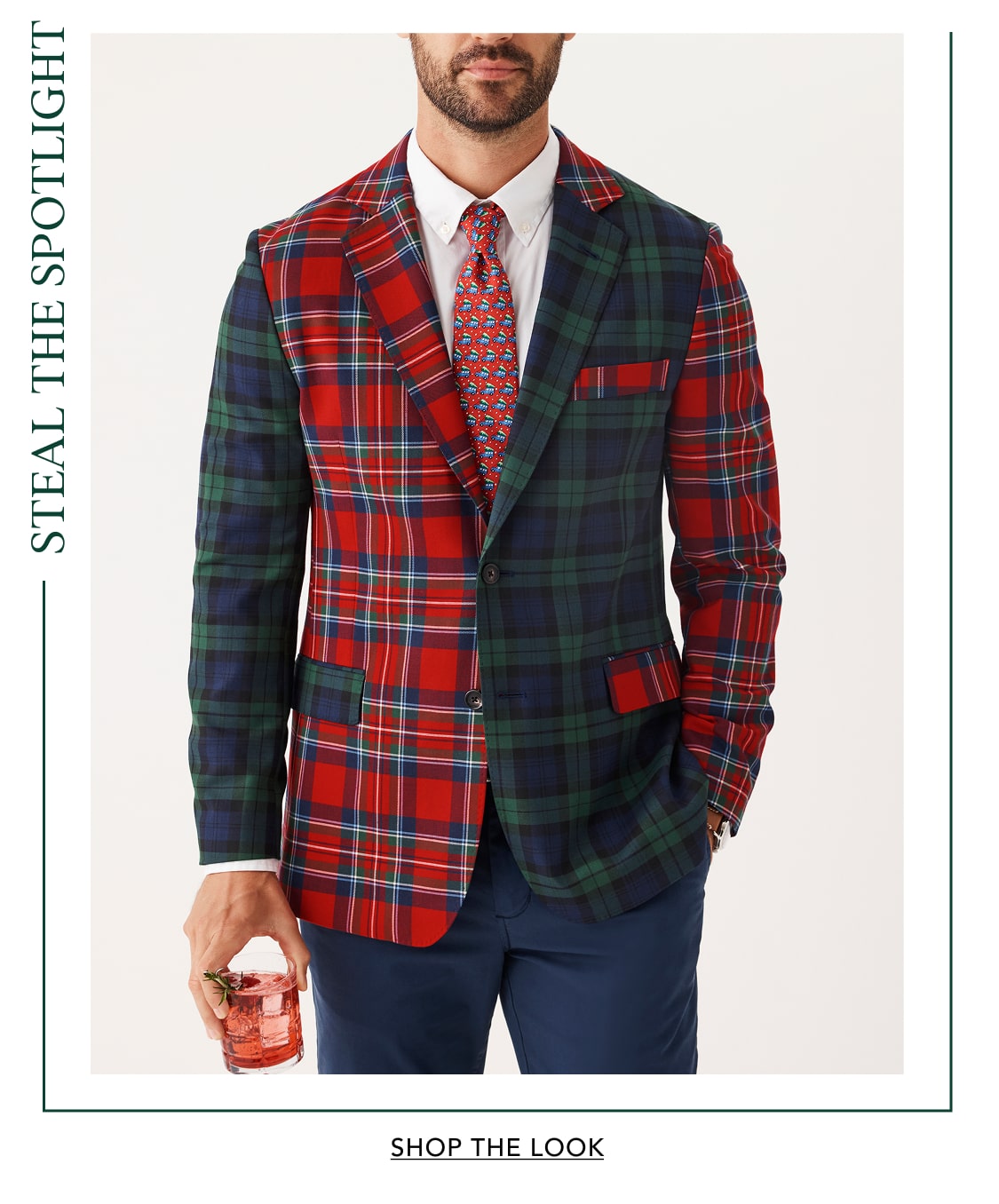 Party Tartan Wool Heritage Blazer