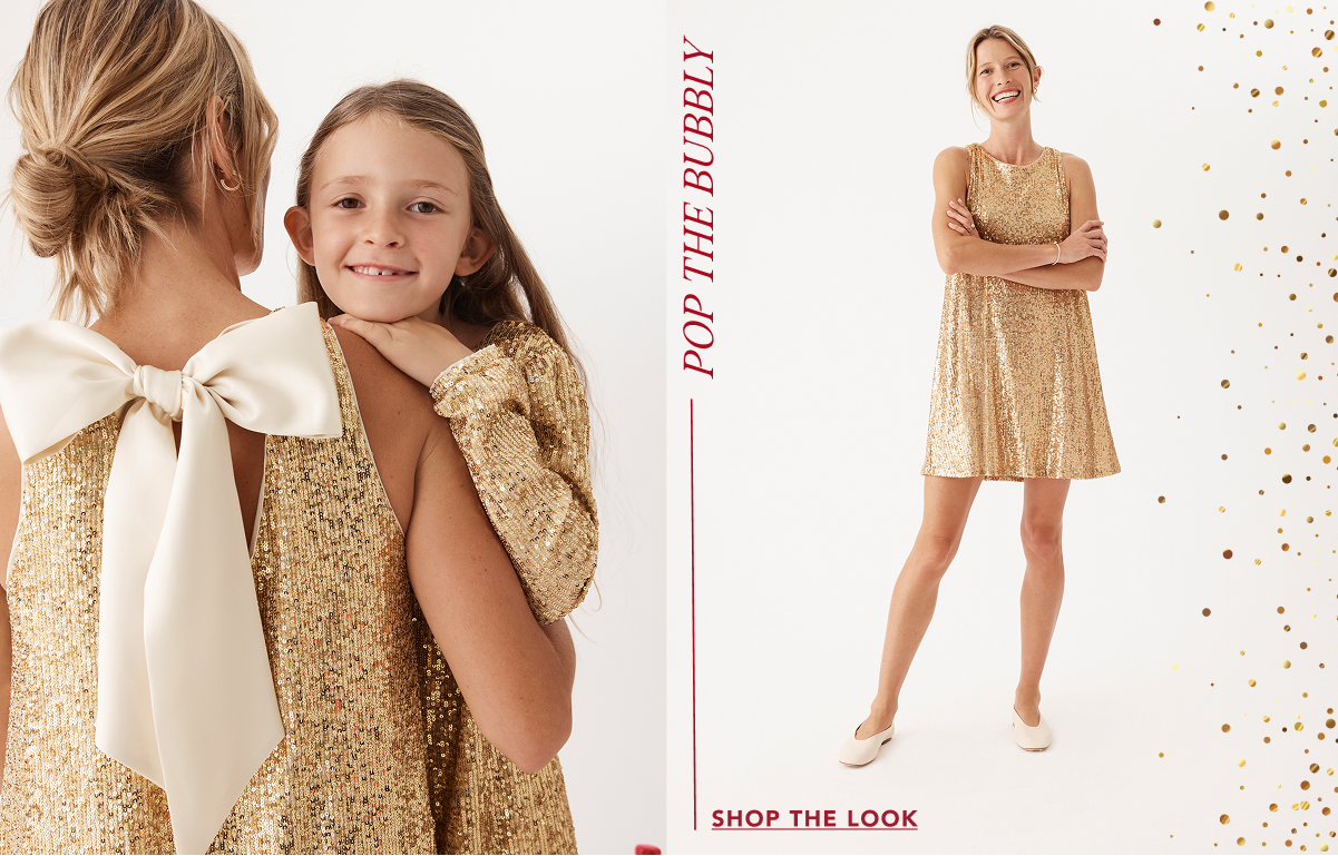 Kiki Sequin Swing Dress