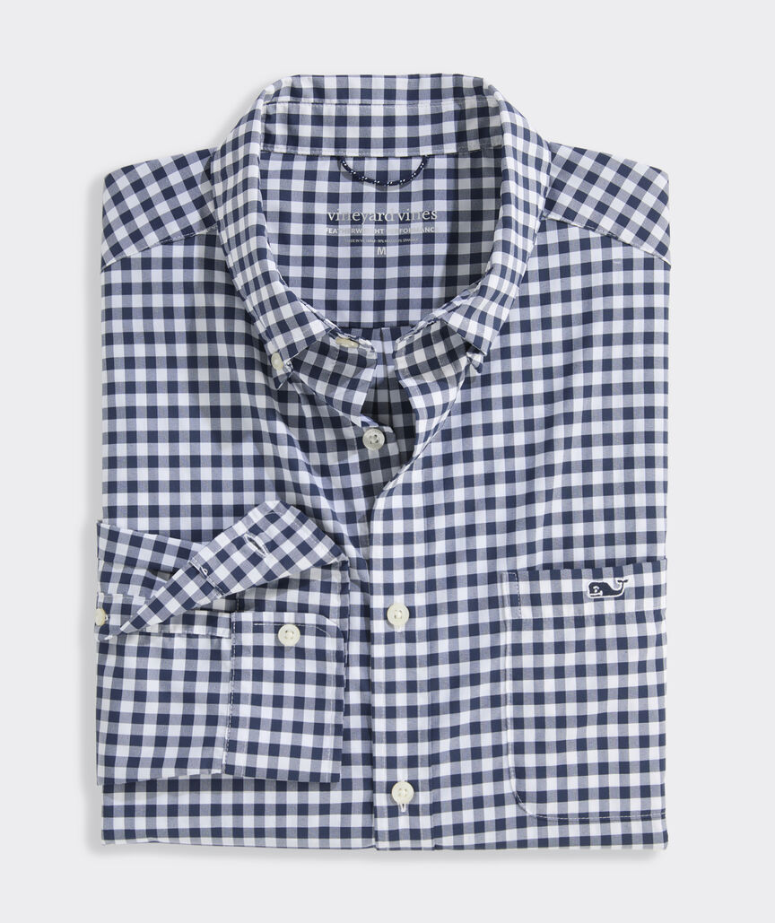 Performance Mainsail Gingham Featherweight Shirt