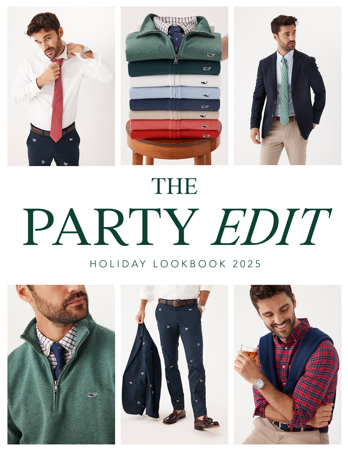mens holiday lookbook