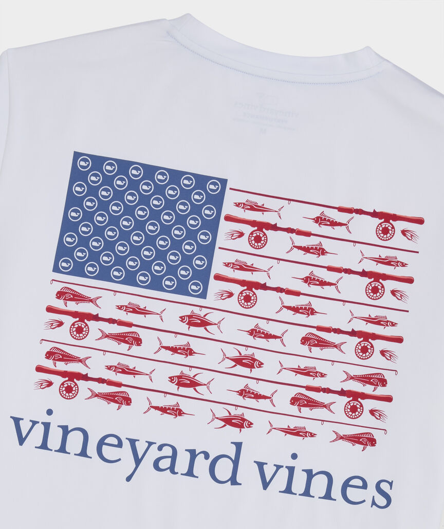 T-shirt Uomo Vineyard Vines Nera Con Tasca – 100% Cotone, Taglia XL, Nuovo Con Etichette