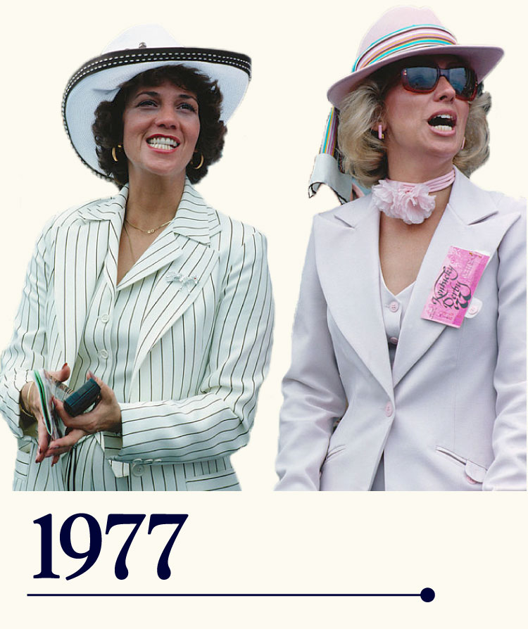 Kentucky Derby attendees in 1977