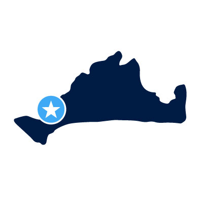 Martha's Vineyard silhouette with Menemsha Beach pin