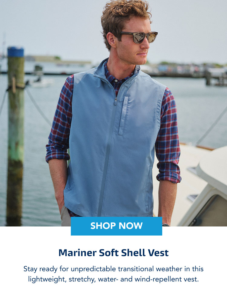 mariner soft shell vest