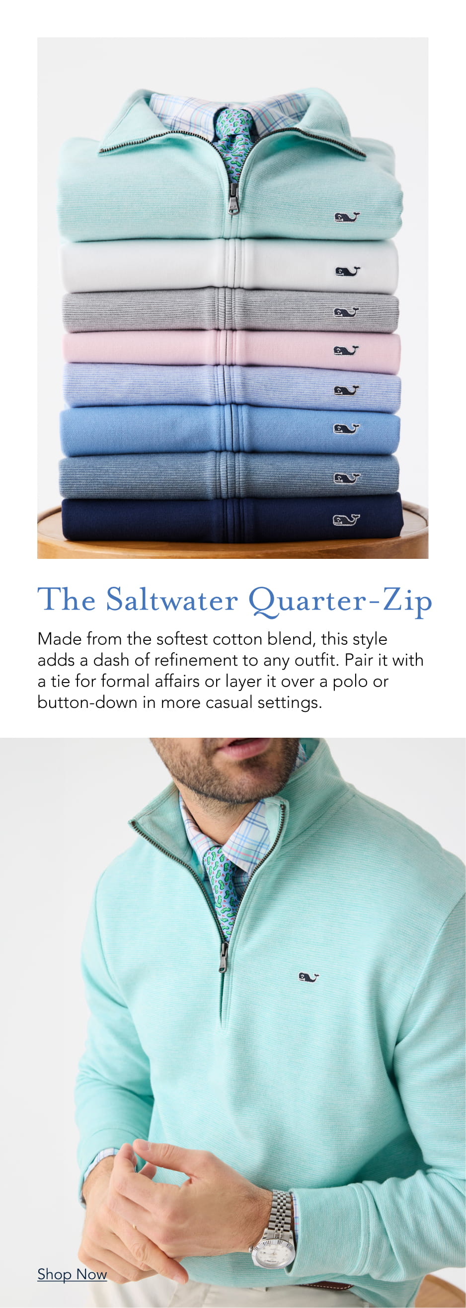 Saltwater Quarter-Zip