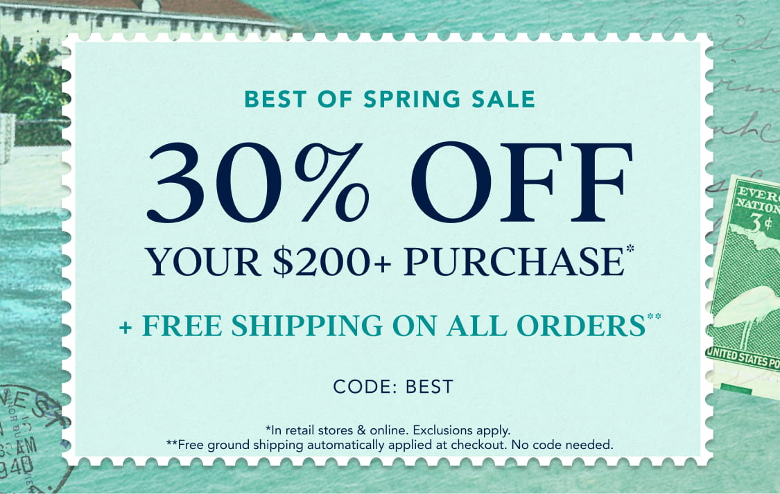 30% off $200 purchase