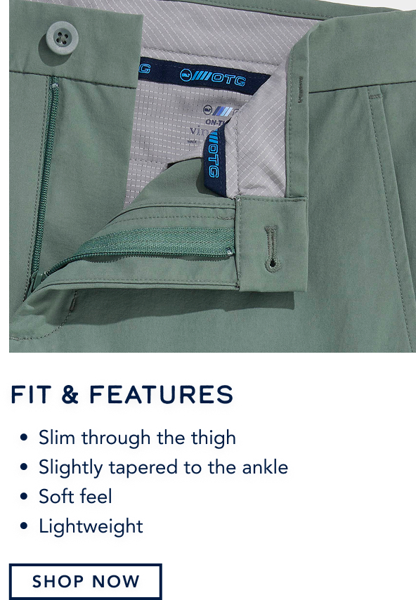 on the go pants features