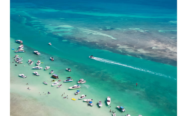 Islamorada sandbar