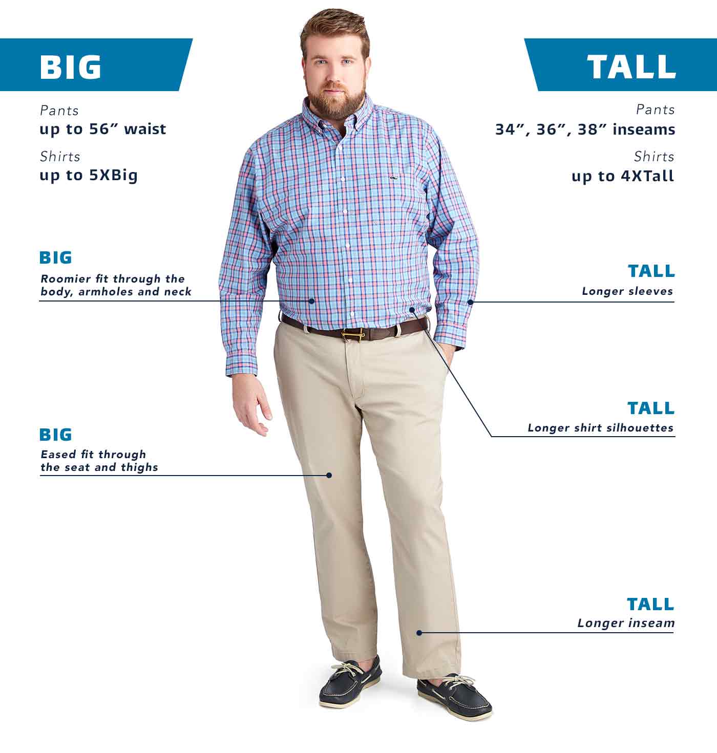 Big & Tall Men's Clothing at vineyard vines