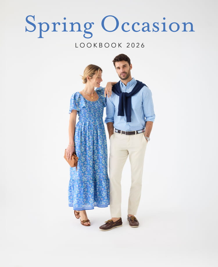 mens and womens spring occasion lookbooks